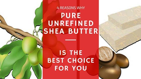 Preparing pure unrefined shea butter